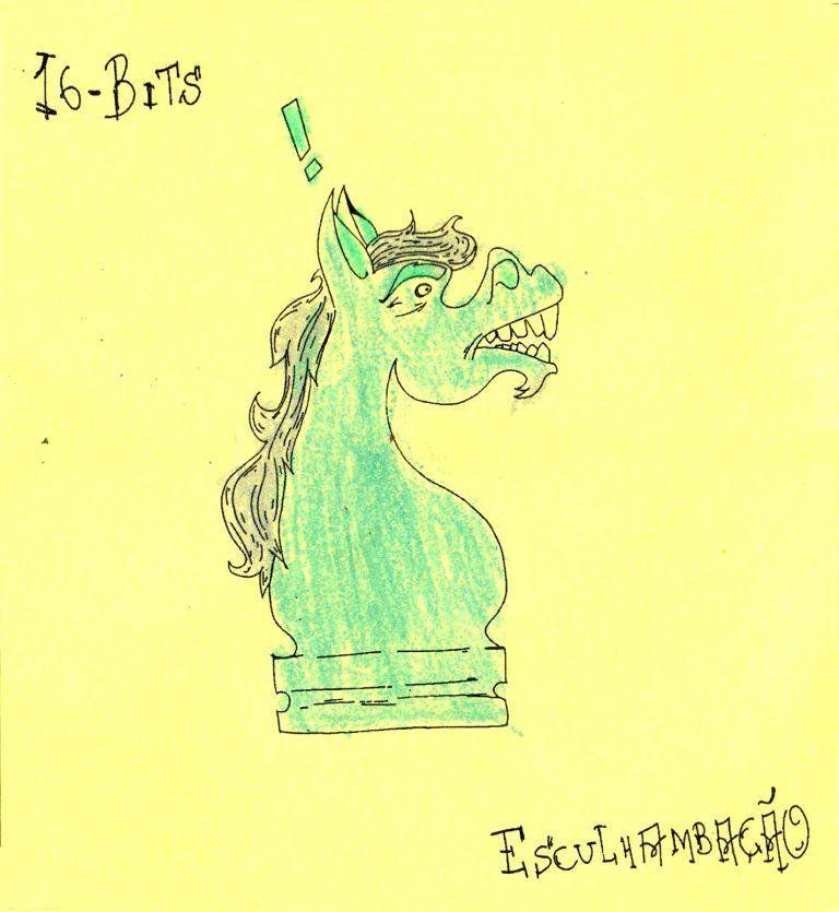 Single/EP cover of "Esculhambação" by 16-Bits