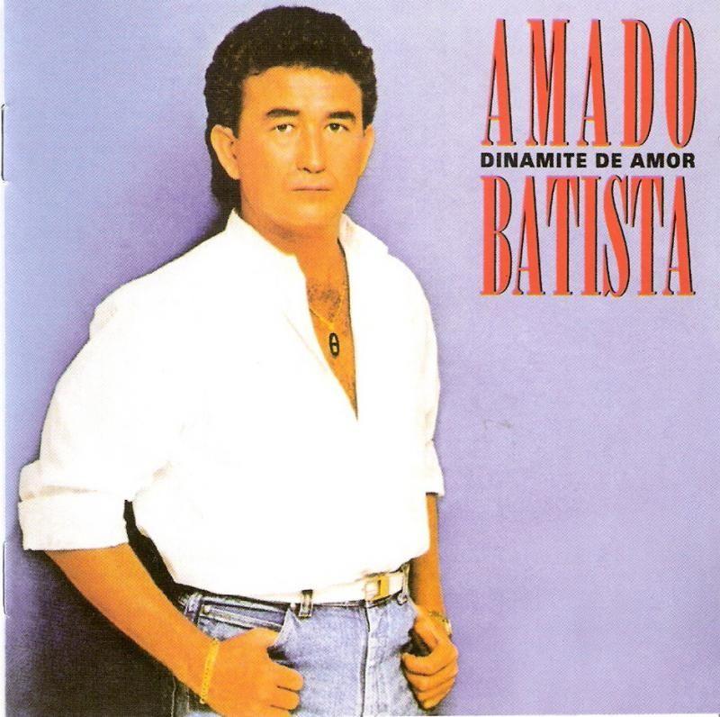 Album cover of "Dinamite de Amor" by Amado Batista