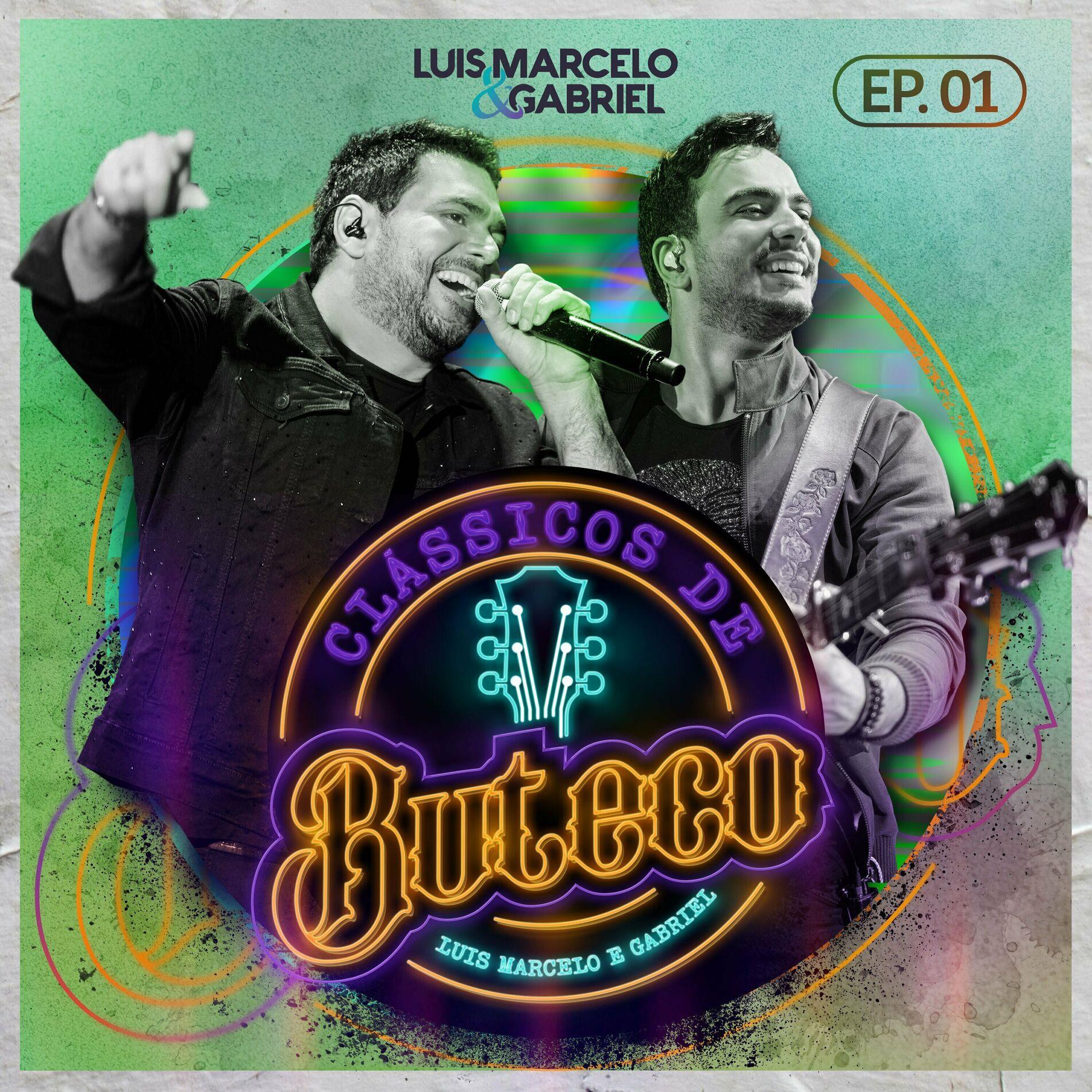 Single/EP cover of "Clássicos de Buteco Ep. 01" by Luis Marcelo e Gabriel