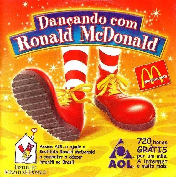 Capa do Álbum "Rock do Ronald", de McDonald's