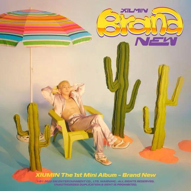 Capa do Single/EP "Brand New - The 1st Mini Album", de XIUMIN