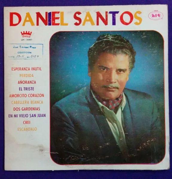Portada del álbum "Daniel Santos (1982)", de Daniel Santos