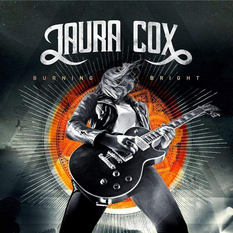 Portada de Álbum "Burning Bright", de Laura Cox Band