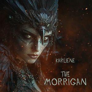 Portada del álbum "The Morrigan", de Karliene