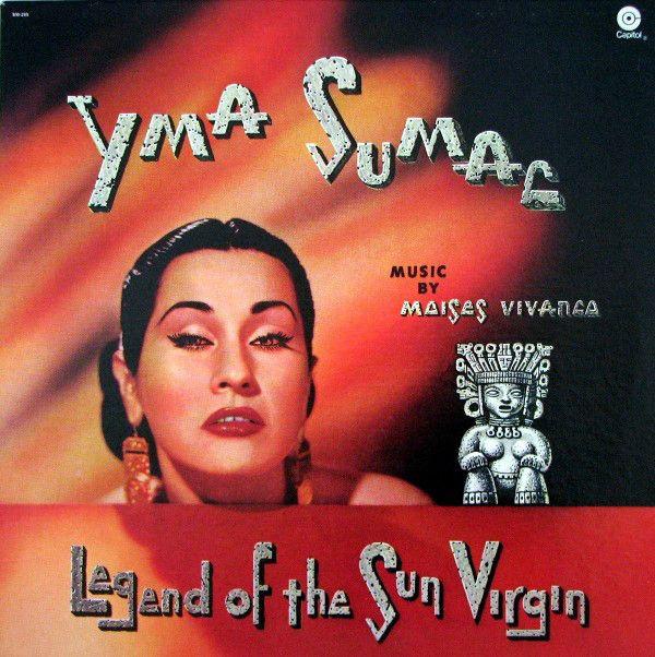Capa do Álbum "Legend Of The Sun Virgin", de Yma Sumac