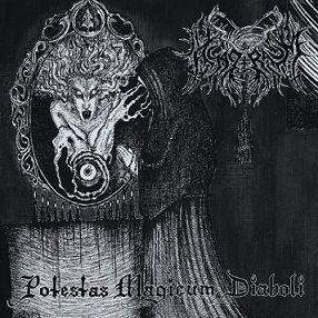Capa do Álbum "Potestas Magicum Diaboli", de Asagraum