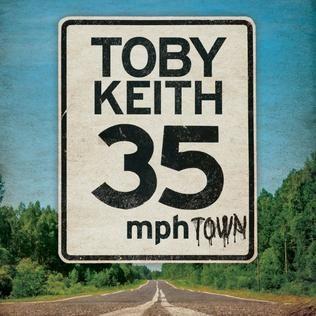 Capa do Álbum "35 MPH Town", de Toby Keith