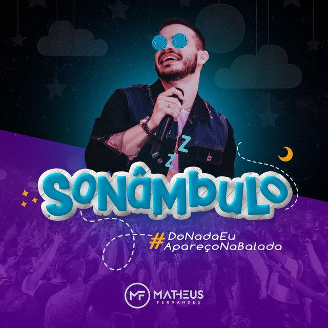 Portada del álbum "Sonâmbulo", de Matheus Fernandes