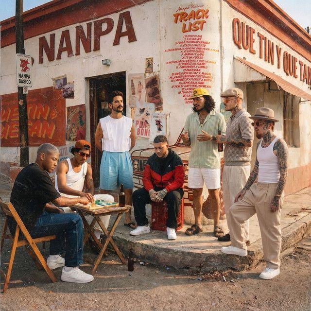 Capa do álbum "Que Tin y Que Tan", de Nanpa Básico