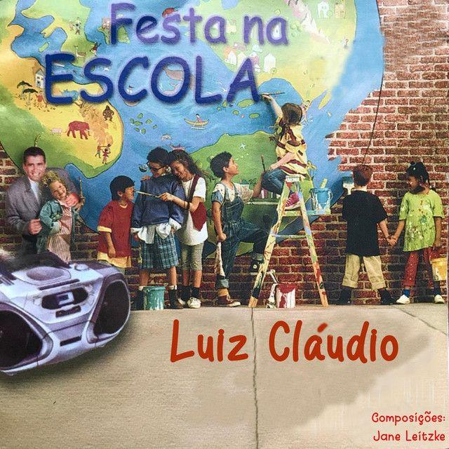Capa do álbum "Festa na Escola", de Luiz Cláudio