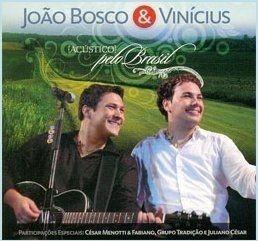 Album cover of "Acústico Pelo Brasil" by João Bosco & Vinícius