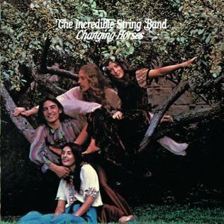 Portada de Álbum "Changing Horses", de The Incredible String Band