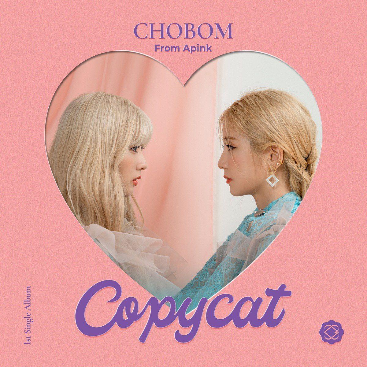 Capa do Single/EP "Copycat", de Apink CHOBOM