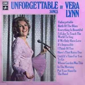 Album cover of "Unforgettable Songs" by Vera Lynn