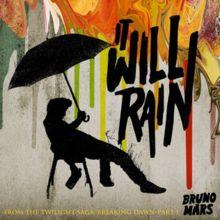 Portada del álbum "It Will Rain", de Bruno Mars