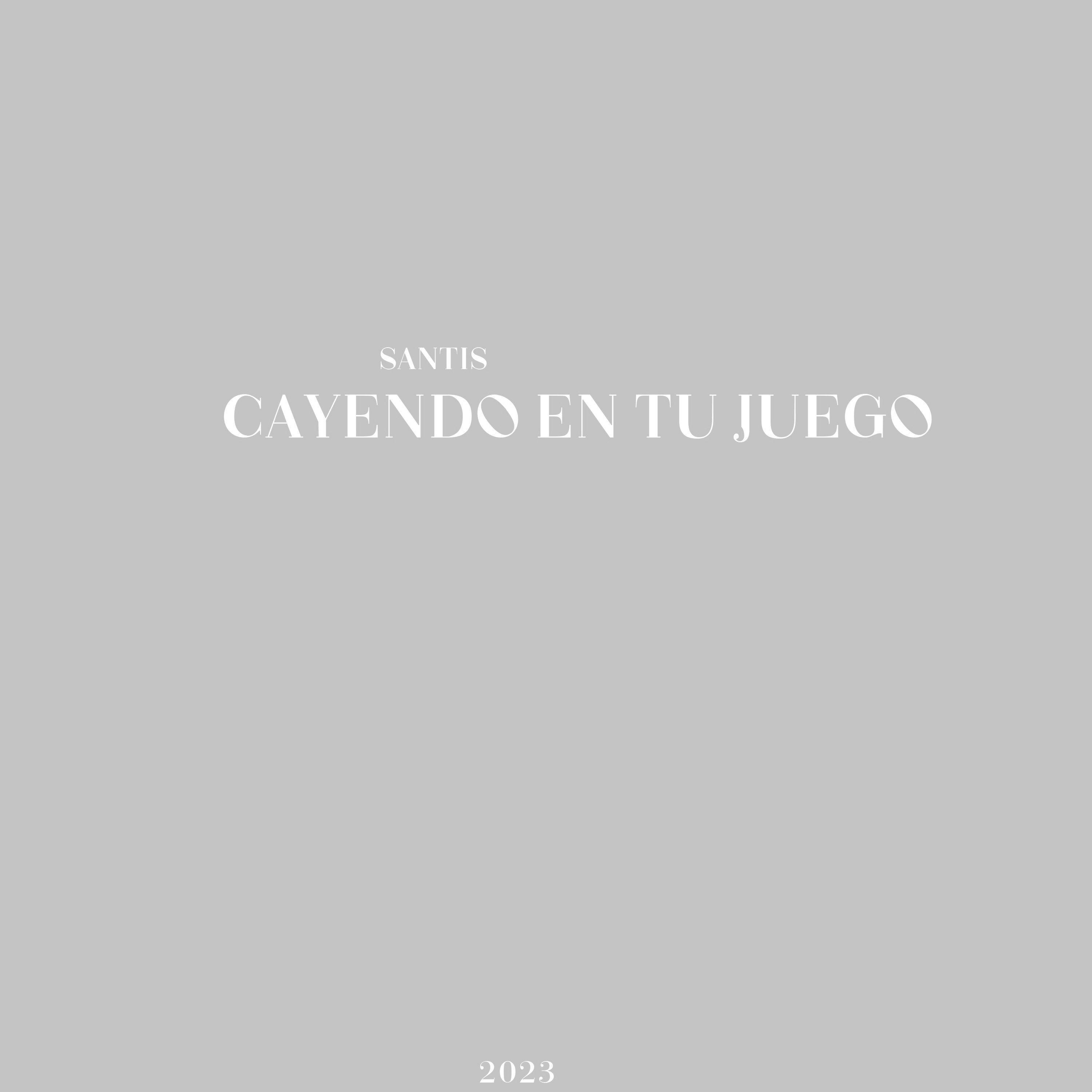 Portada de Sencillo/EP "CAYENDO EN TU JUEGO (Remixes)", de SantiS