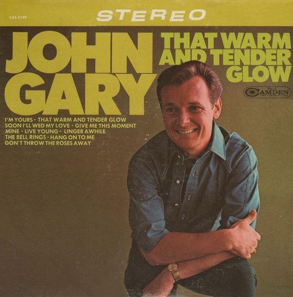 Portada del álbum "That Warm And Tender Glow ", de John Gary