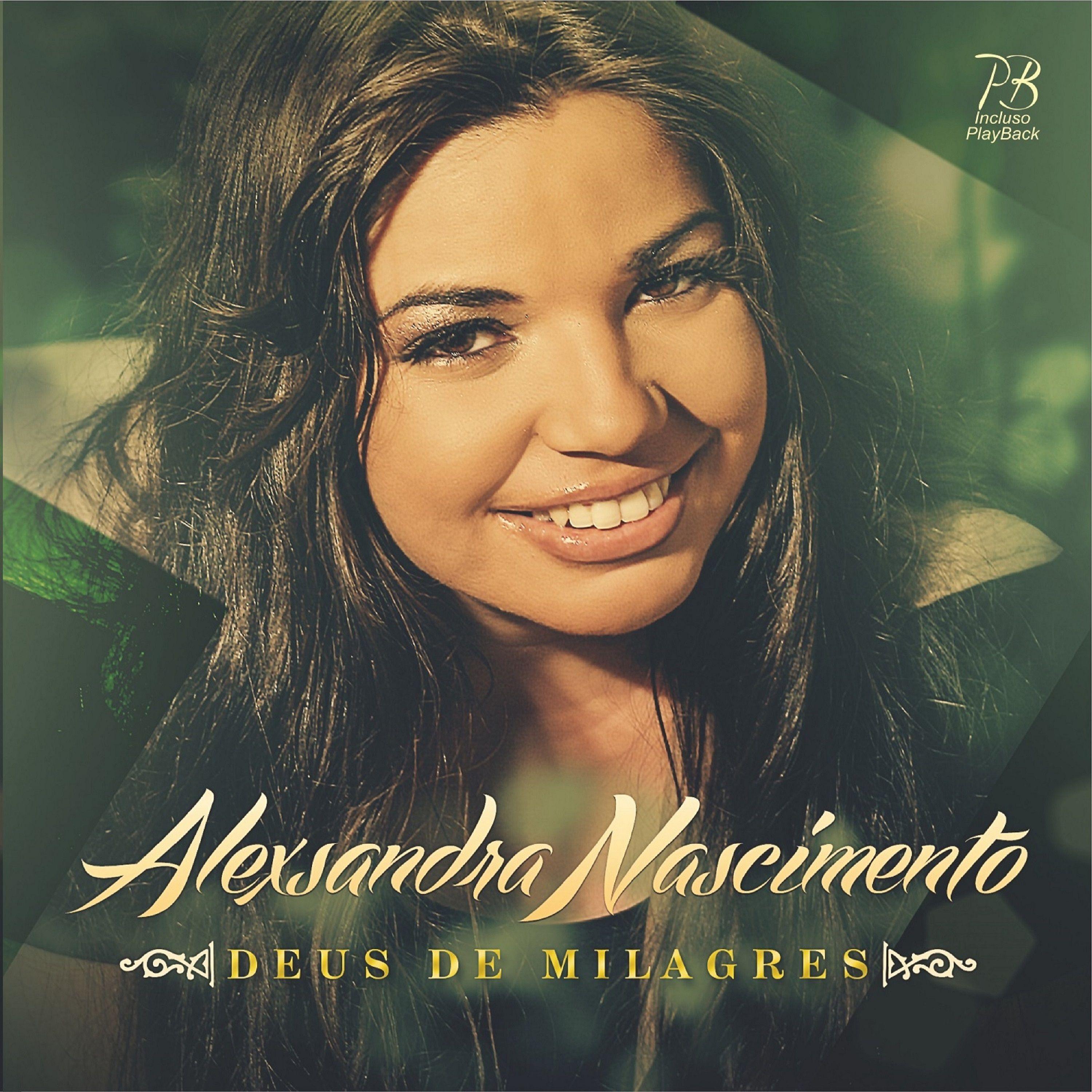Portada de Álbum "Deus de Milagres", de Alexsandra Nascimento