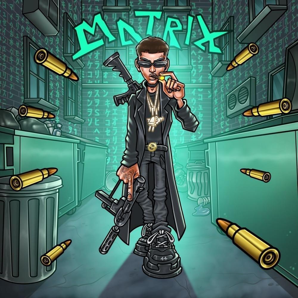 Capa do álbum "Matrix", de Brocasito