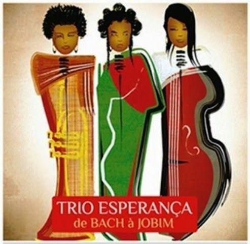 Portada de Álbum "De Bach a Jobim", de Trio Esperança