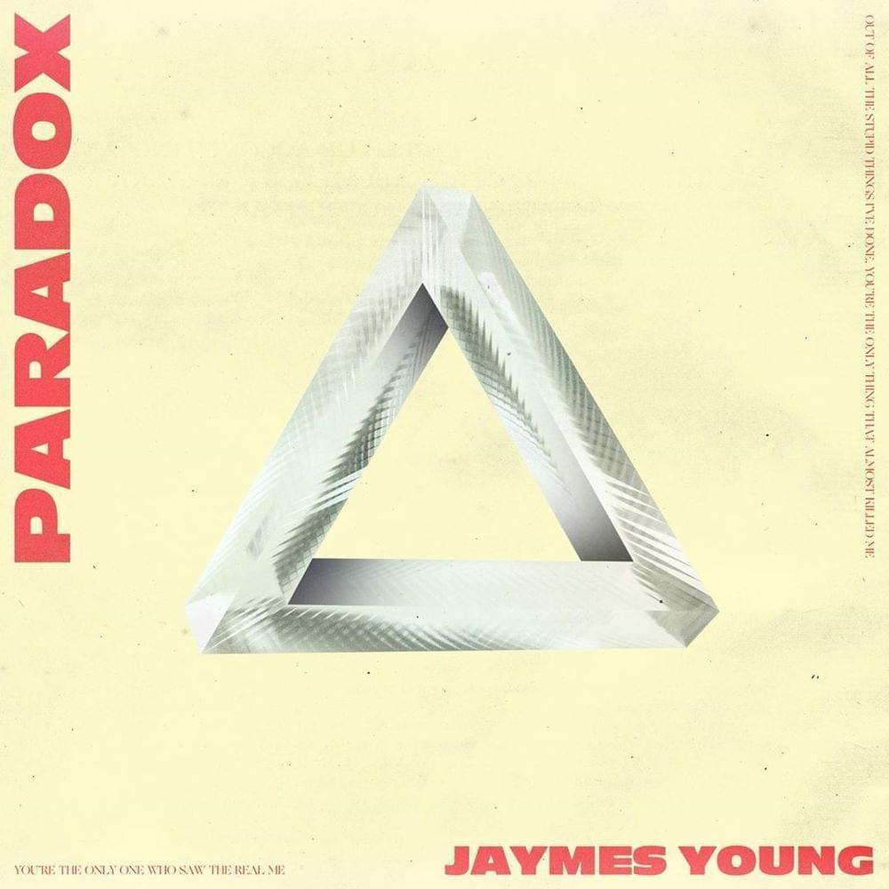 Portada de Sencillo/EP "Paradox", de Jaymes Young