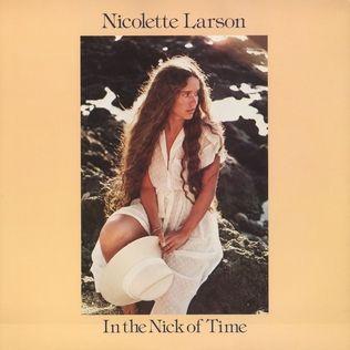 Portada de Álbum "In The Nick Of Time", de Nicolette Larson