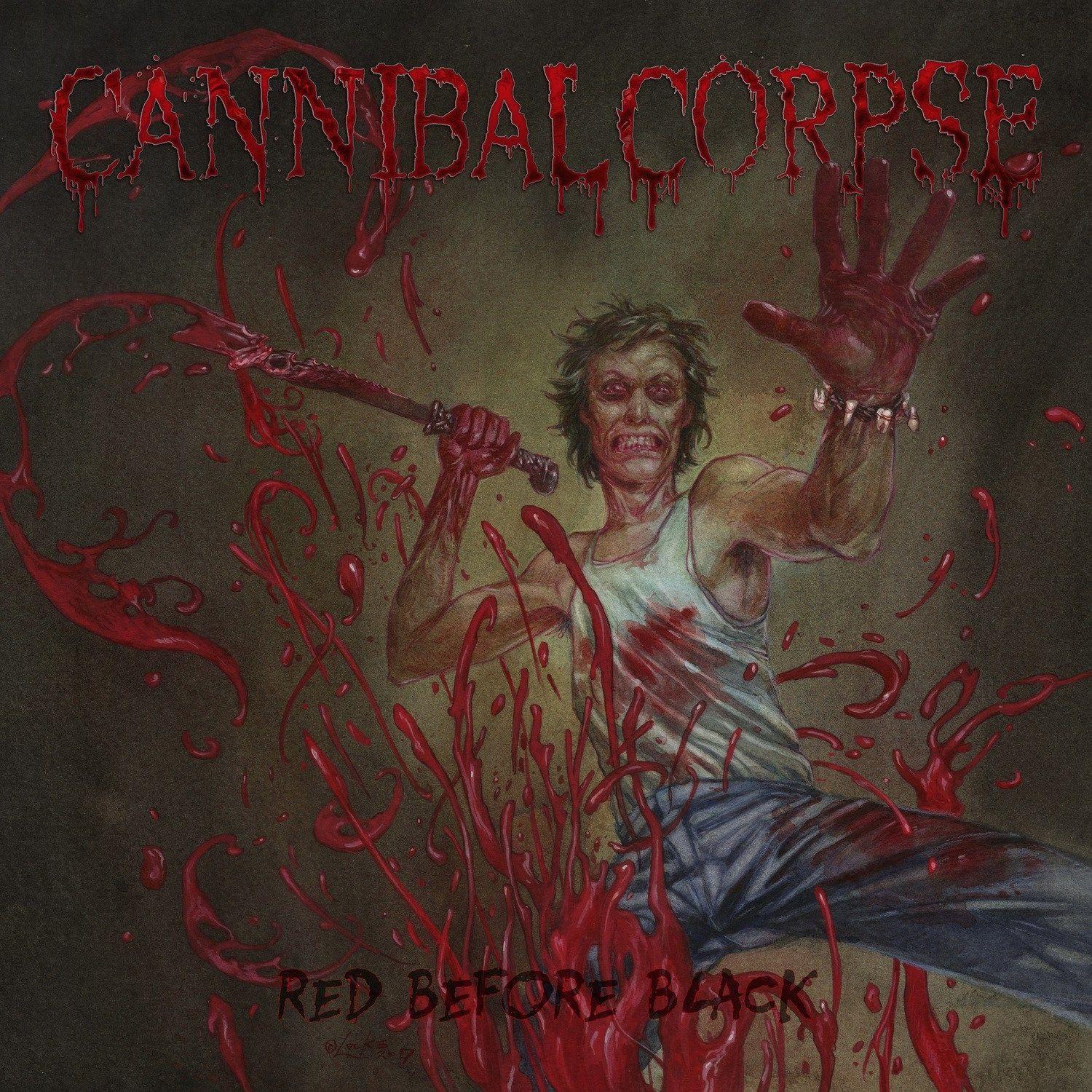 Album cover of "Red Before Black" by Cannibal Corpse