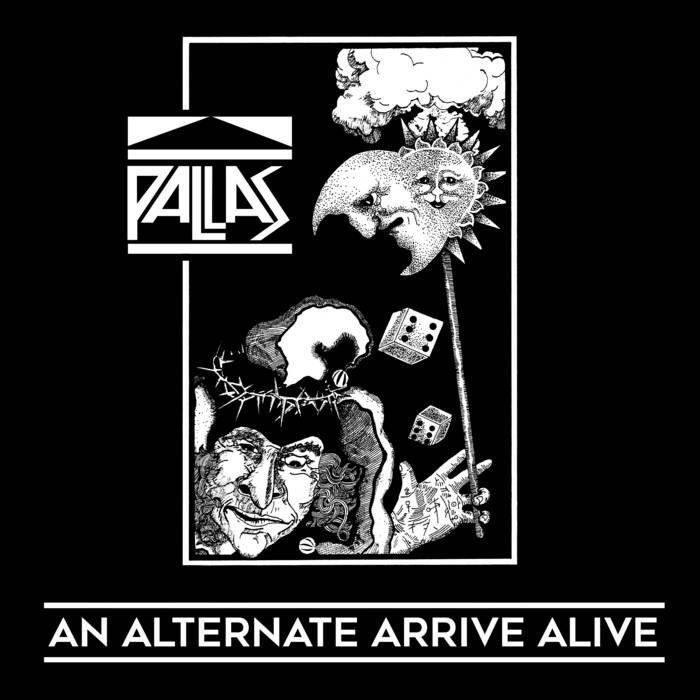 Portada de Álbum "Arrive Alive", de Pallas