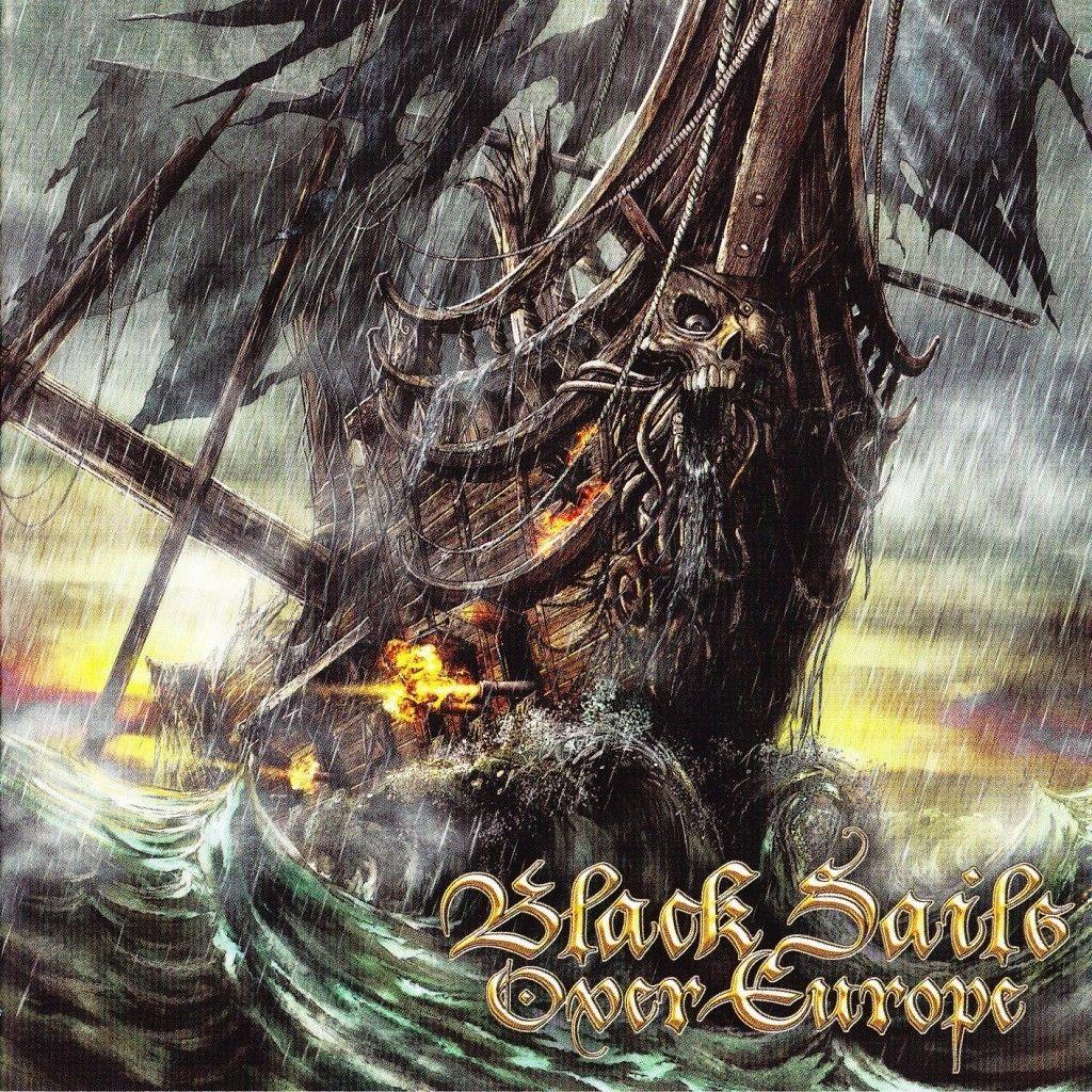 Portada de Álbum "Black Sails Over Europe", de Alestorm