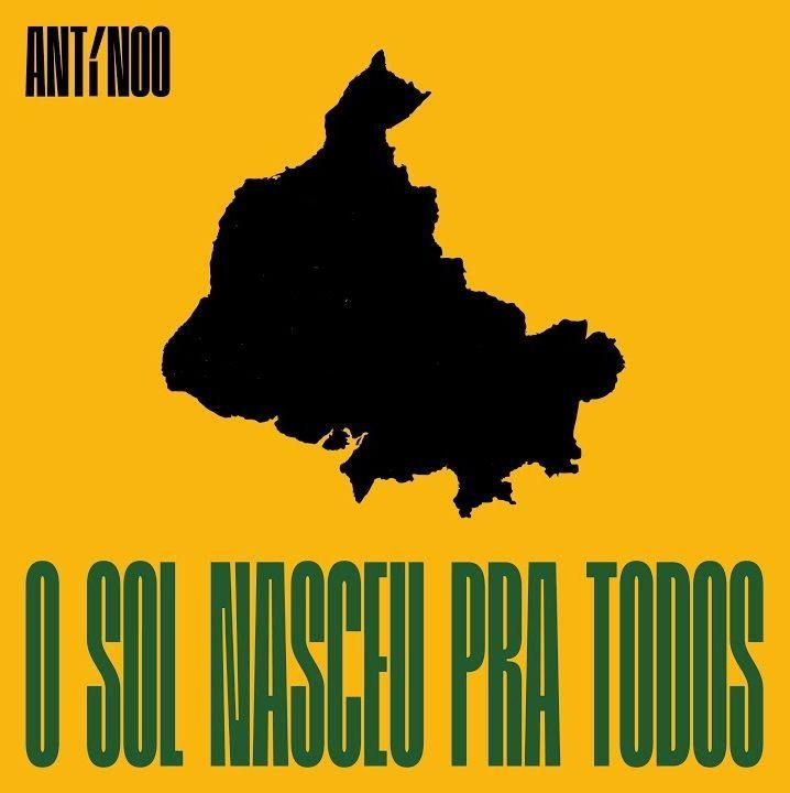 Capa do Álbum "O Sol Nasceu Pra Todos", de Antínoo