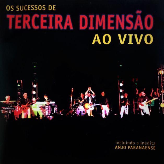 Portada de Álbum "Os Sucessos de Terceira Dimensão Ao Vivo", de Terceira Dimensão
