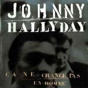 Portada de Álbum "Ça Ne Change Pas Un Homme", de Johnny Hallyday