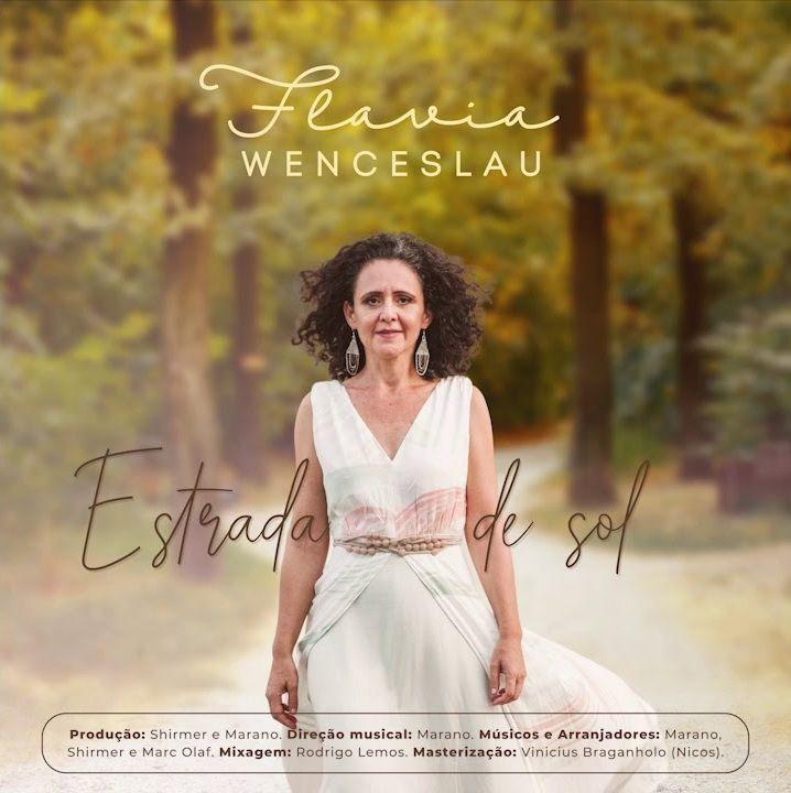 Portada de Sencillo/EP "Estrada de Sol", de Flávia Wenceslau