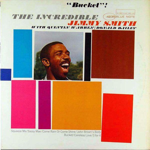 Album cover of "Bucket" by Jimmy Smith