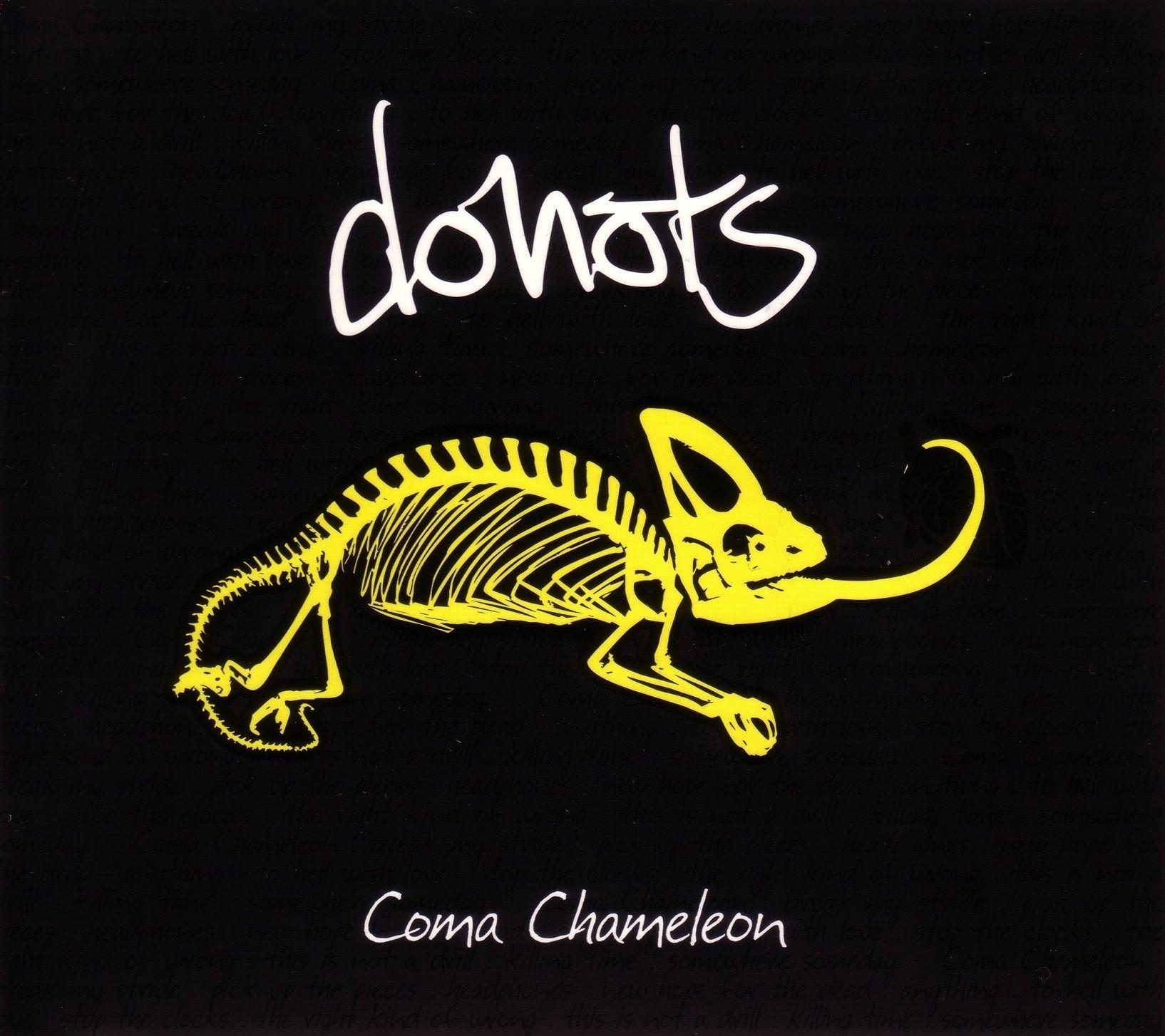 Portada de Álbum "Coma Chameleon", de Donots