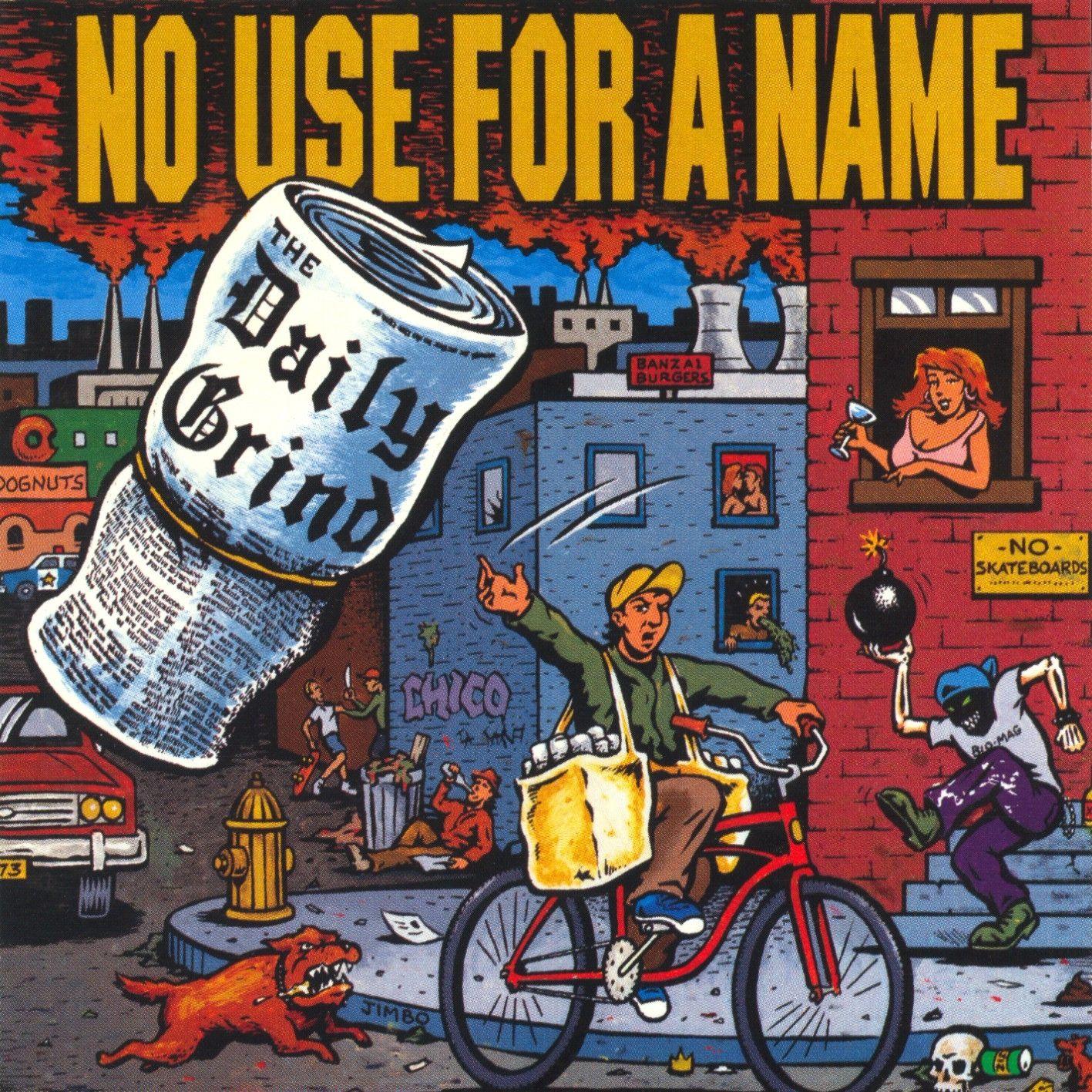Portada de Álbum "The Daily Grind", de No Use For A Name