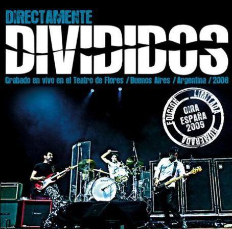 Capa do Álbum "Directamente Grabado en Vivo en el Teatro de Flores Buenos Aires / Argentina / 2008", de Divididos