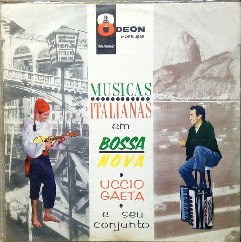 Portada de Álbum "Musicas Italianas em Bossa Nova", de Uccio Gaeta