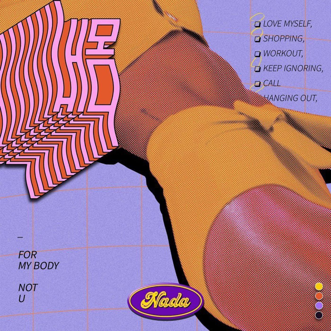 Portada de Sencillo/EP "My Body", de NaDa (K-Pop)