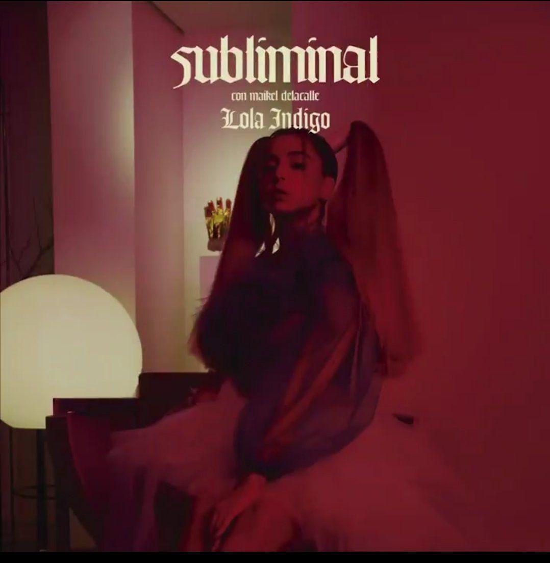 Capa do álbum "Subliminal", de Lola Indigo
