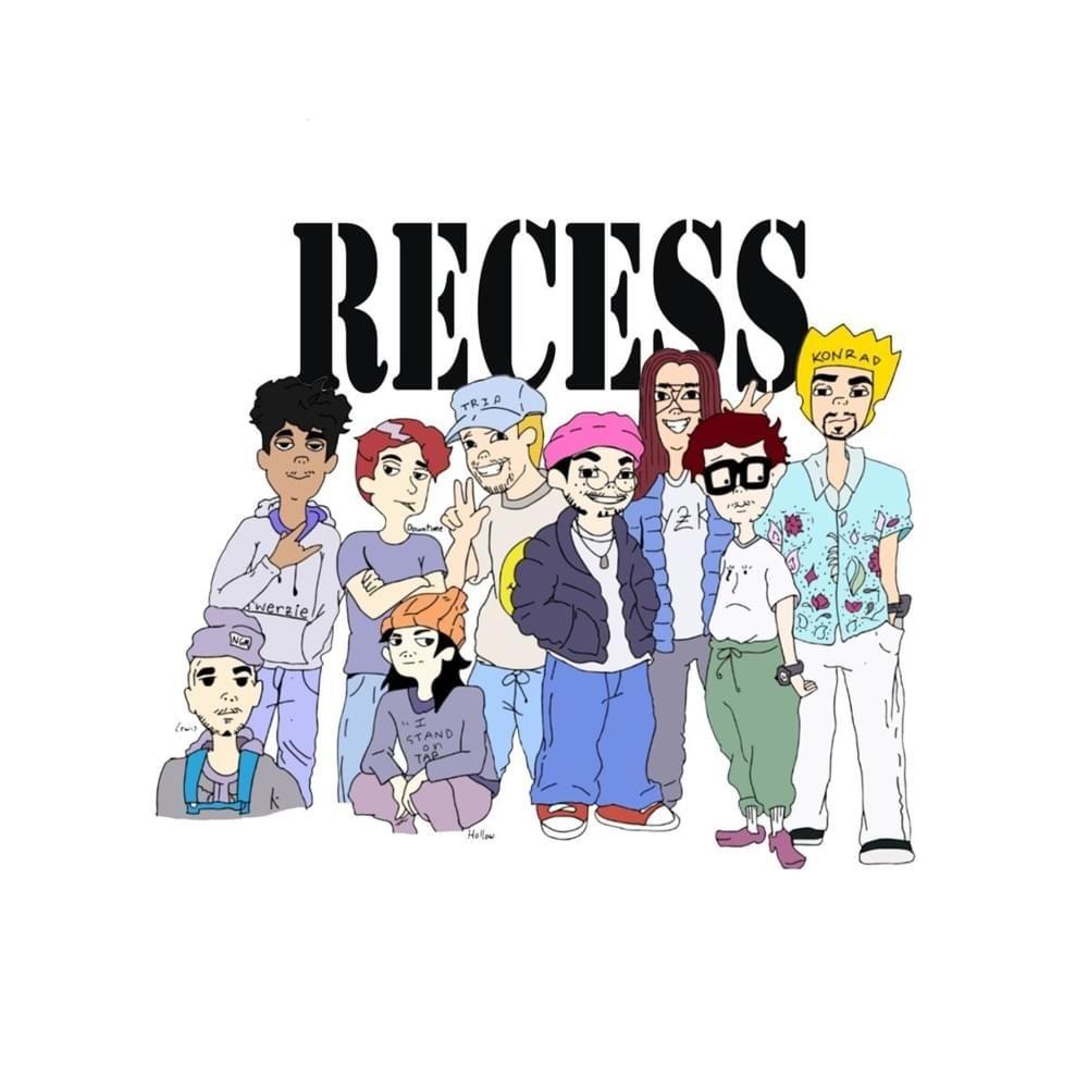 Capa do Álbum "Recess", de bbno$