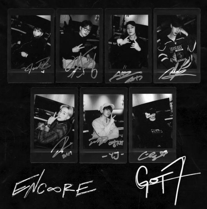 Capa do álbum "Encore", de GOT7