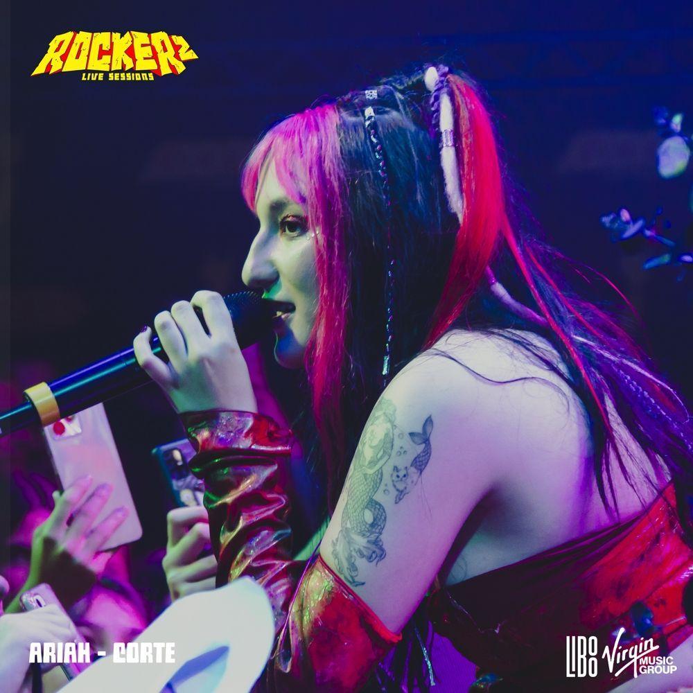 Capa do Single/EP "Corte (Ao Vivo)", de Ariah