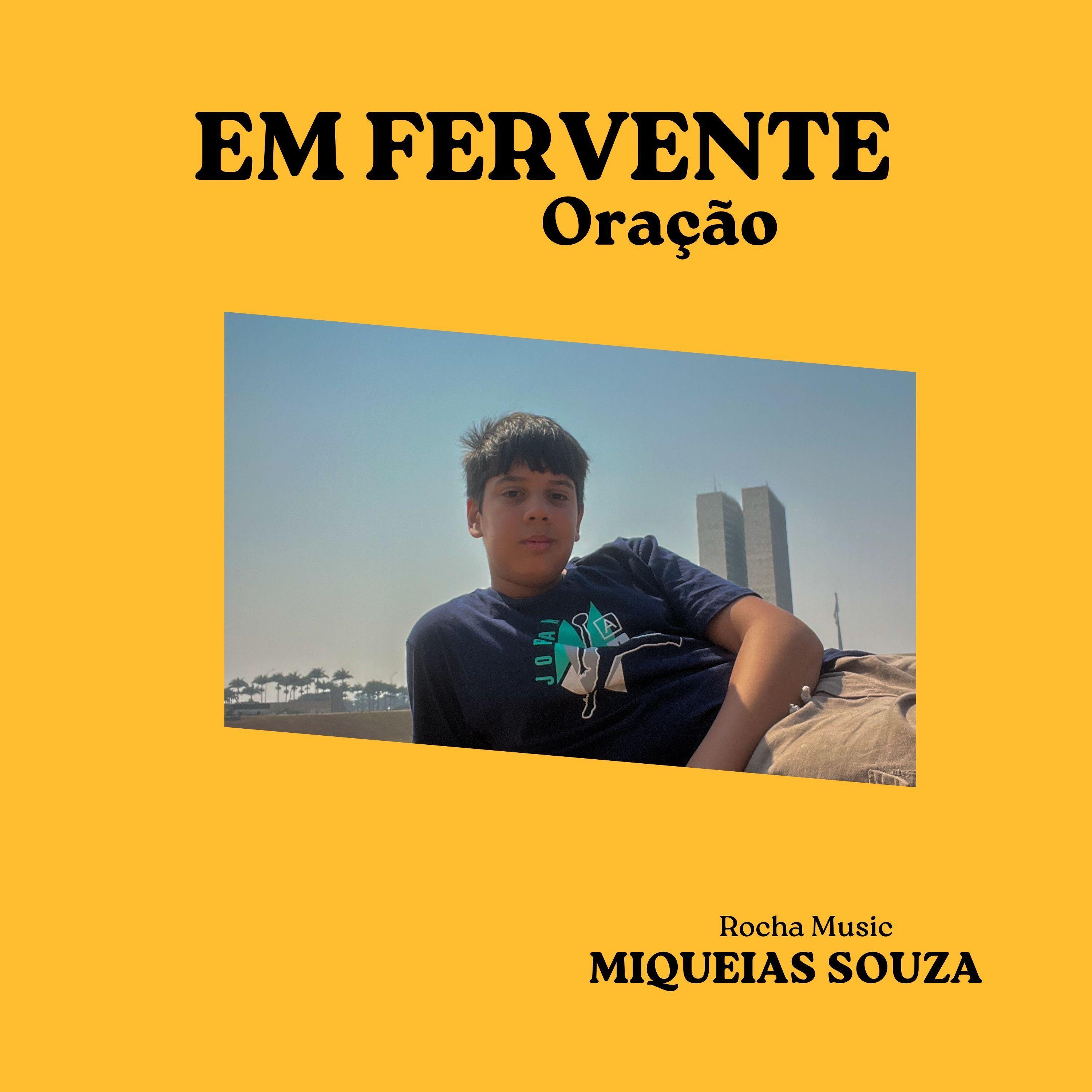 Portada de Sencillo/EP "Em Fervente Oracão Piano e Voz", de Miqueias Souza