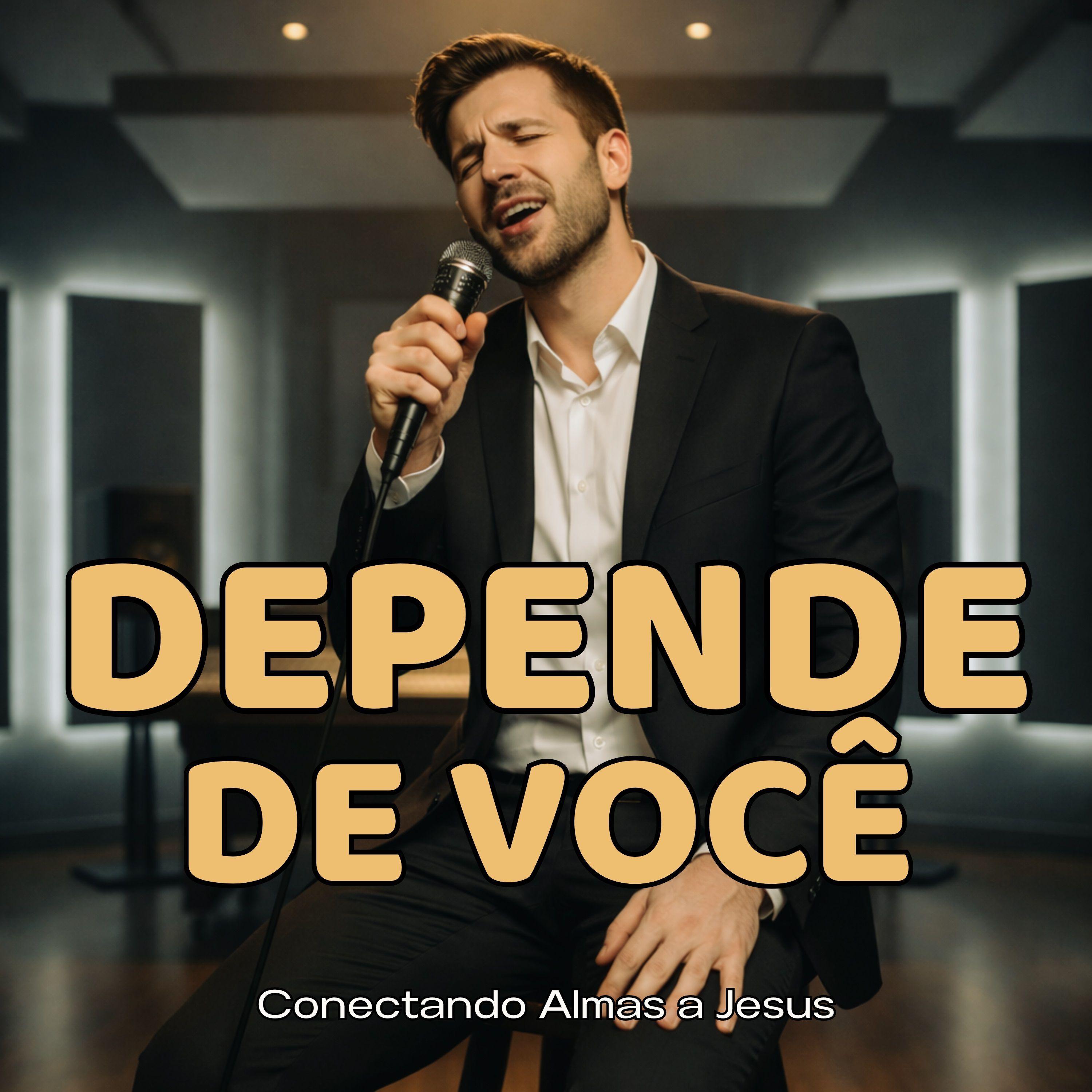 Portada del álbum "Depende de Você", de Conectando Almas a Jesus