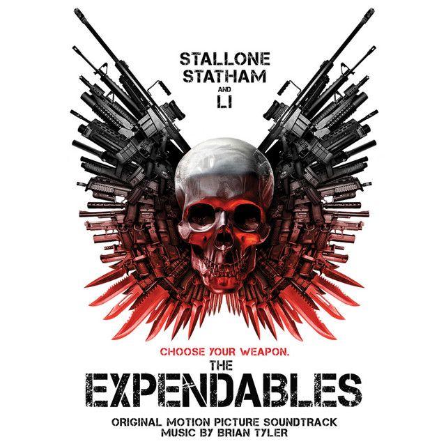 Portada del álbum "The Expendables", de Brian Tyler