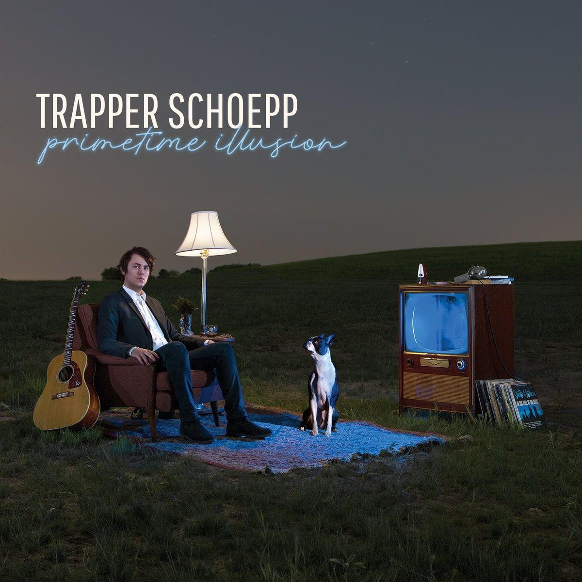 Capa do Álbum "Primetime Illusion ", de Trapper Schoepp