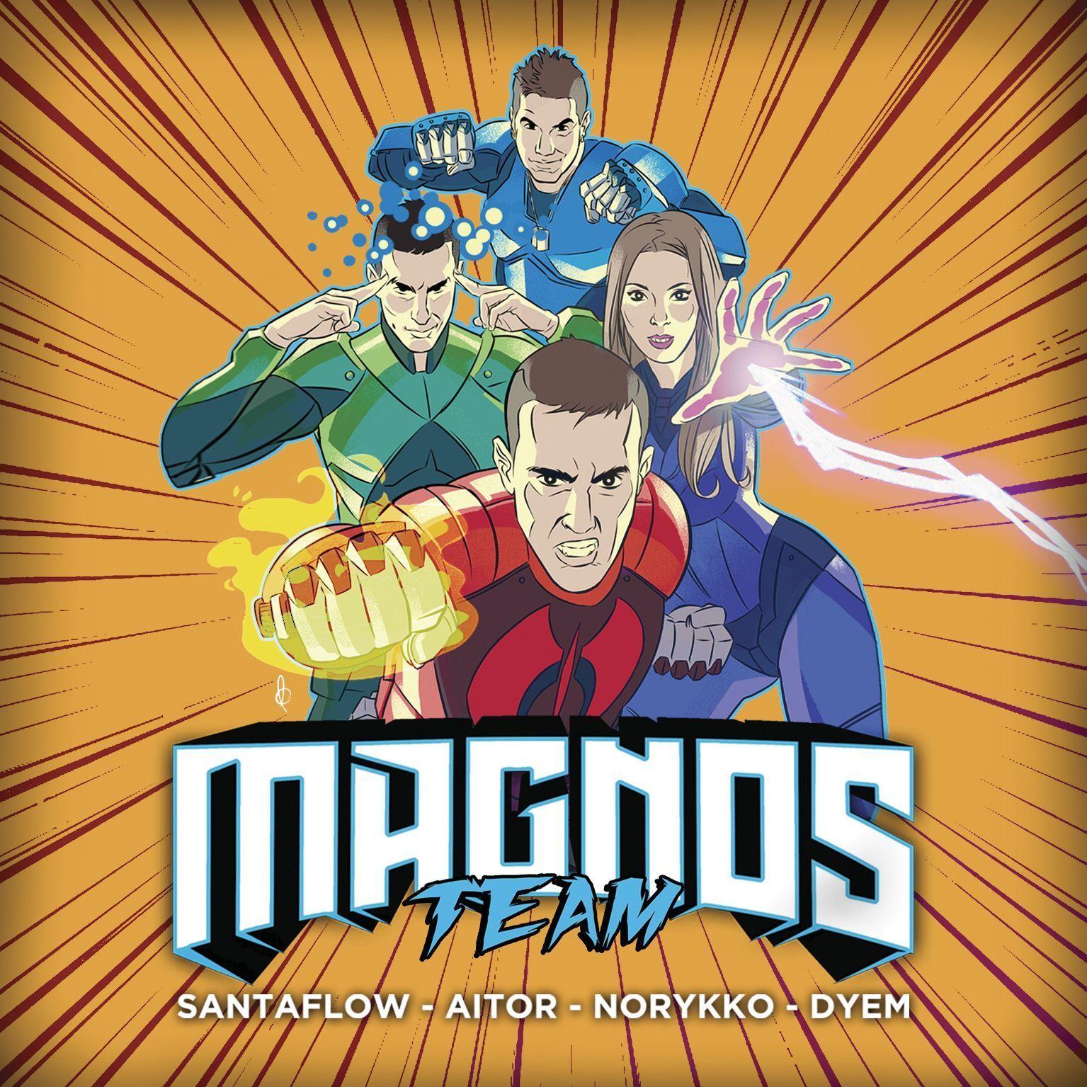 Portada de Álbum "Magnos Team", de Aitor