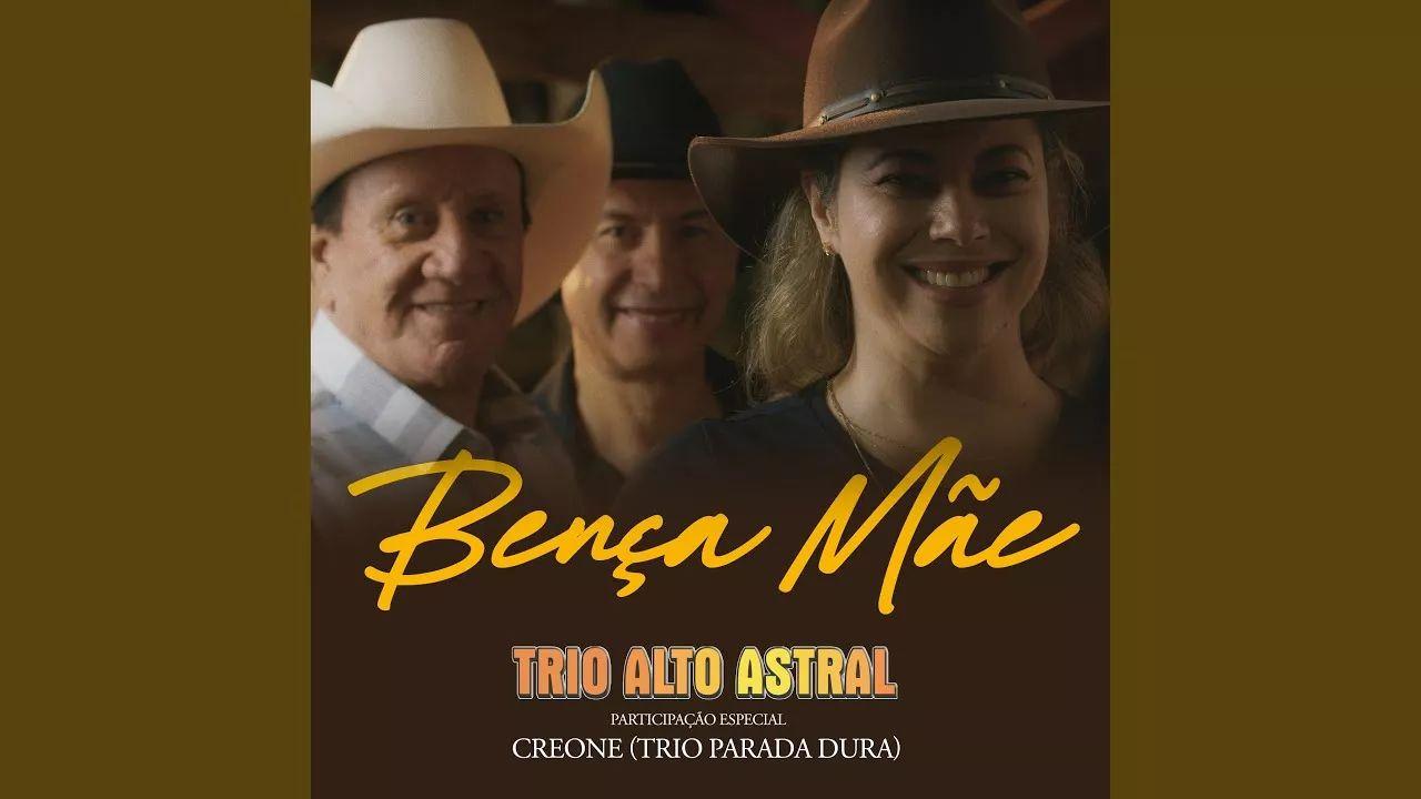 Portada de Sencillo/EP "Bença Mãe ", de Trio Alto Astral