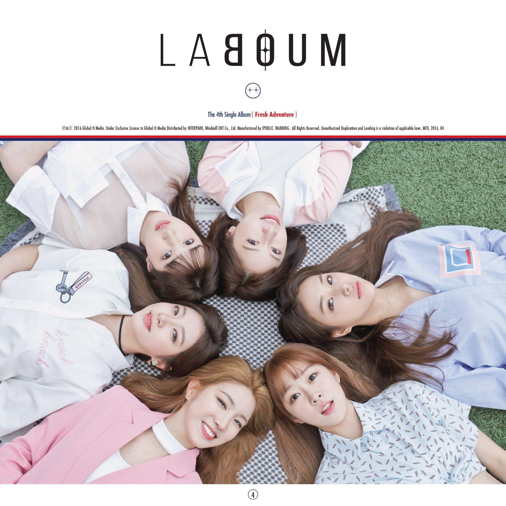 Capa do Álbum "Fresh Adventure", de LABOUM